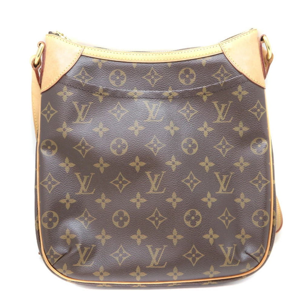 LOUIS VUITTON Odeon Shoulder Bag Monogram Canvas Brown LV